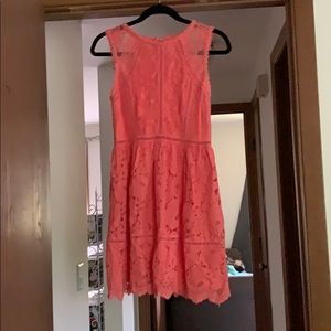 Xhilaration coral lace dress